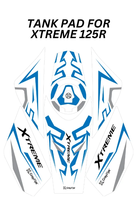 Full Tank Pad Compatible with Xtreme 125R | Xtreme 125 Sticker, Pack of 1